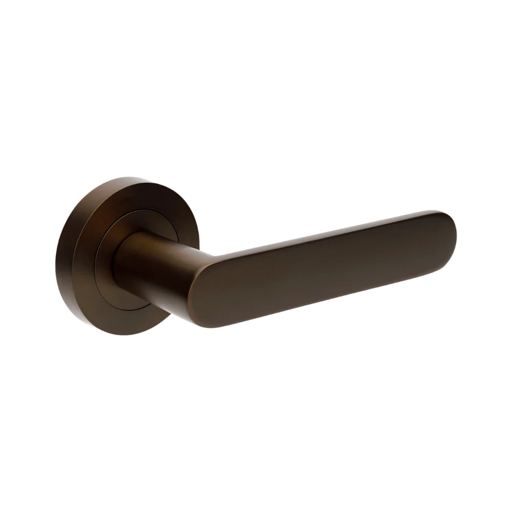 Zanda Duke Dummy Lever Set Door Handle Ember Bronze