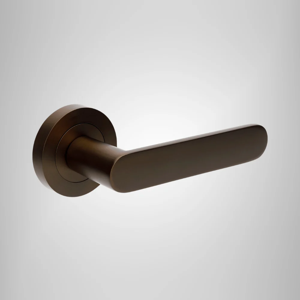 Zanda Duke Dummy Lever Set Door Handle Ember Bronze - Image 2