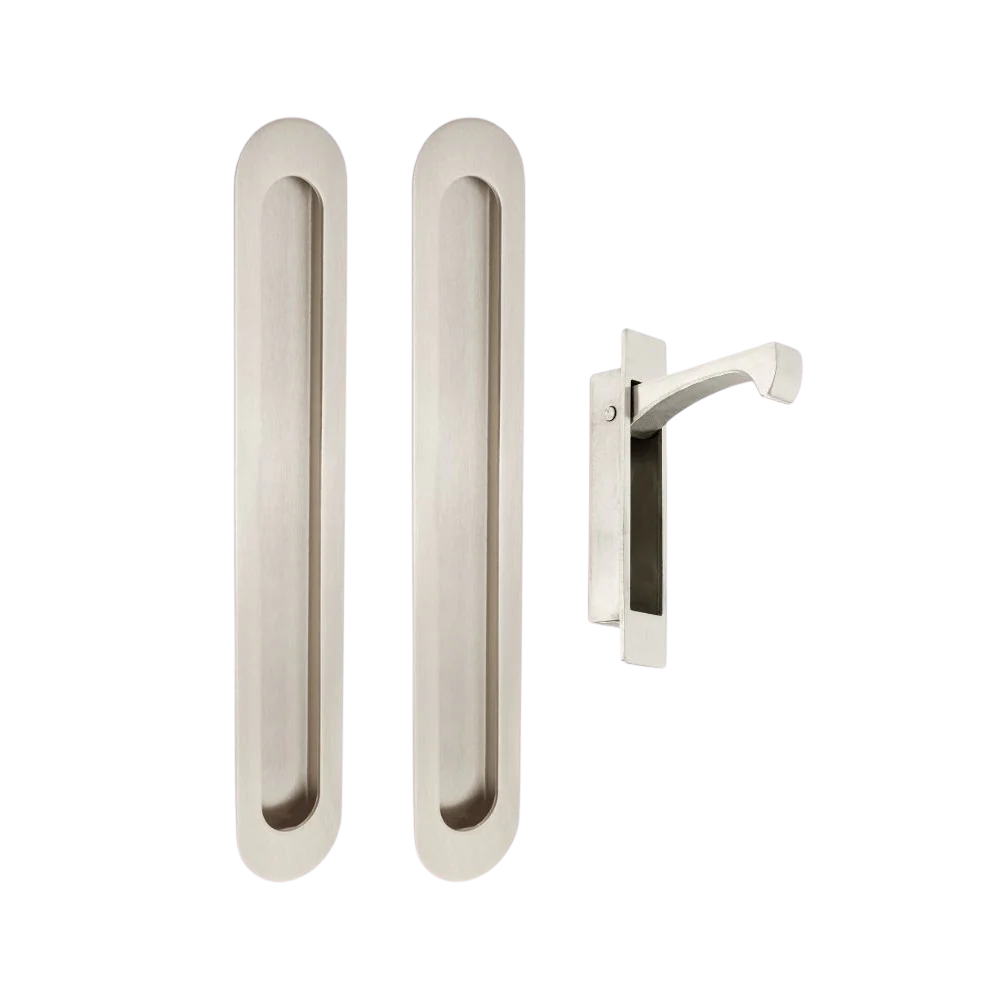 Zanda Duke Flush Pull Kit 250mm Stainless Steel - Image 3
