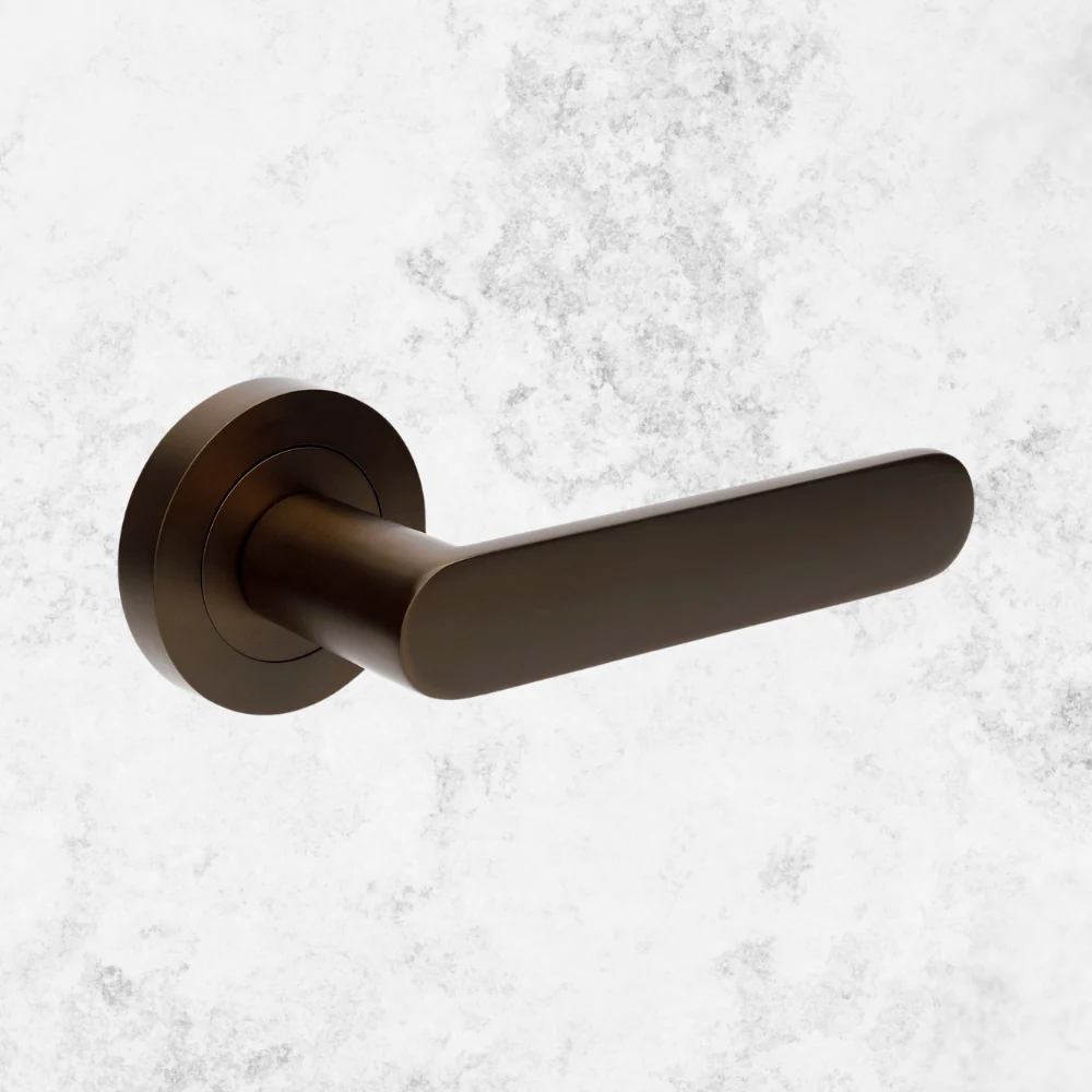Zanda Duke Lever Set Door Handle Ember Bronze - Image 2