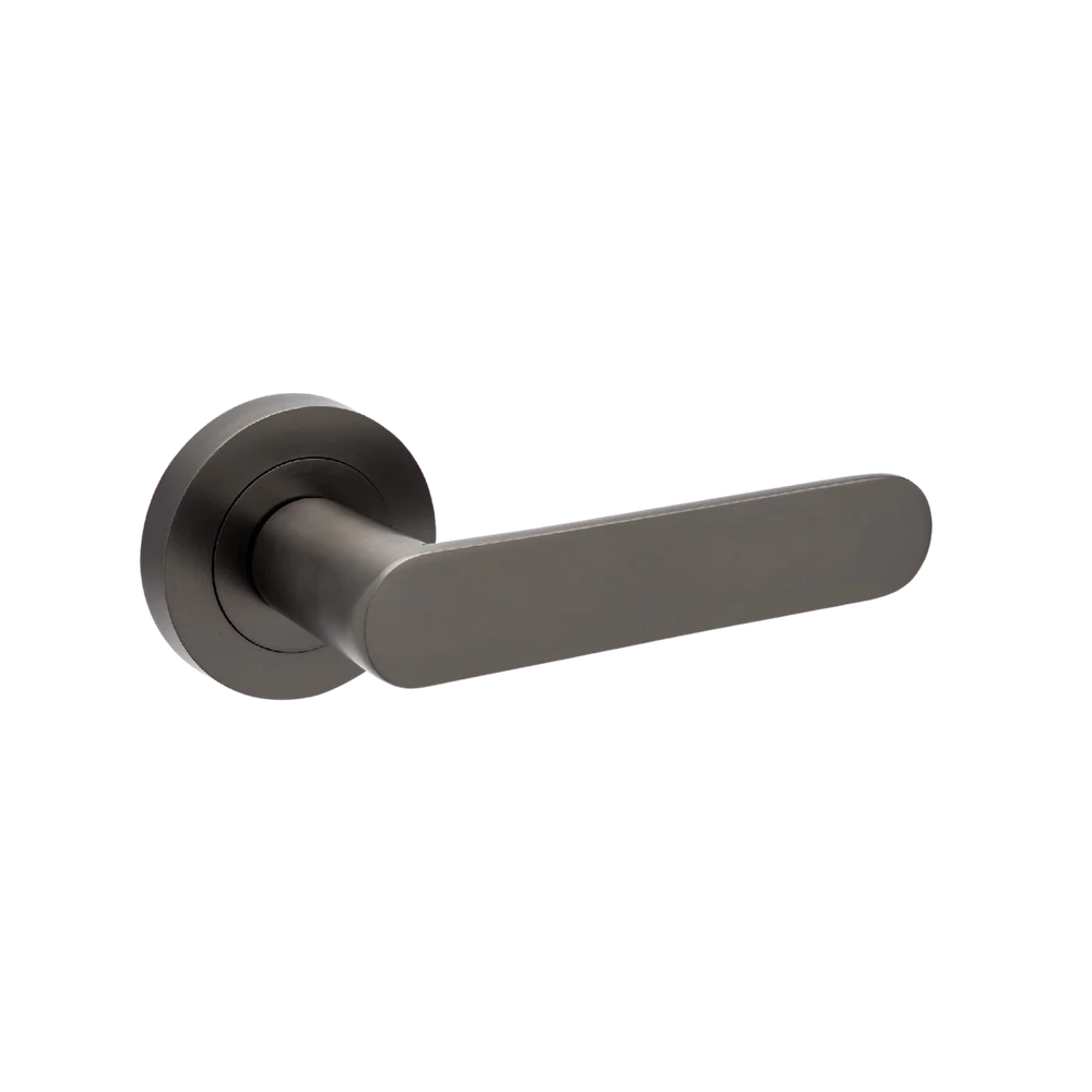 Zanda Duke Lever Set Door Handles Only Graphite Nickel