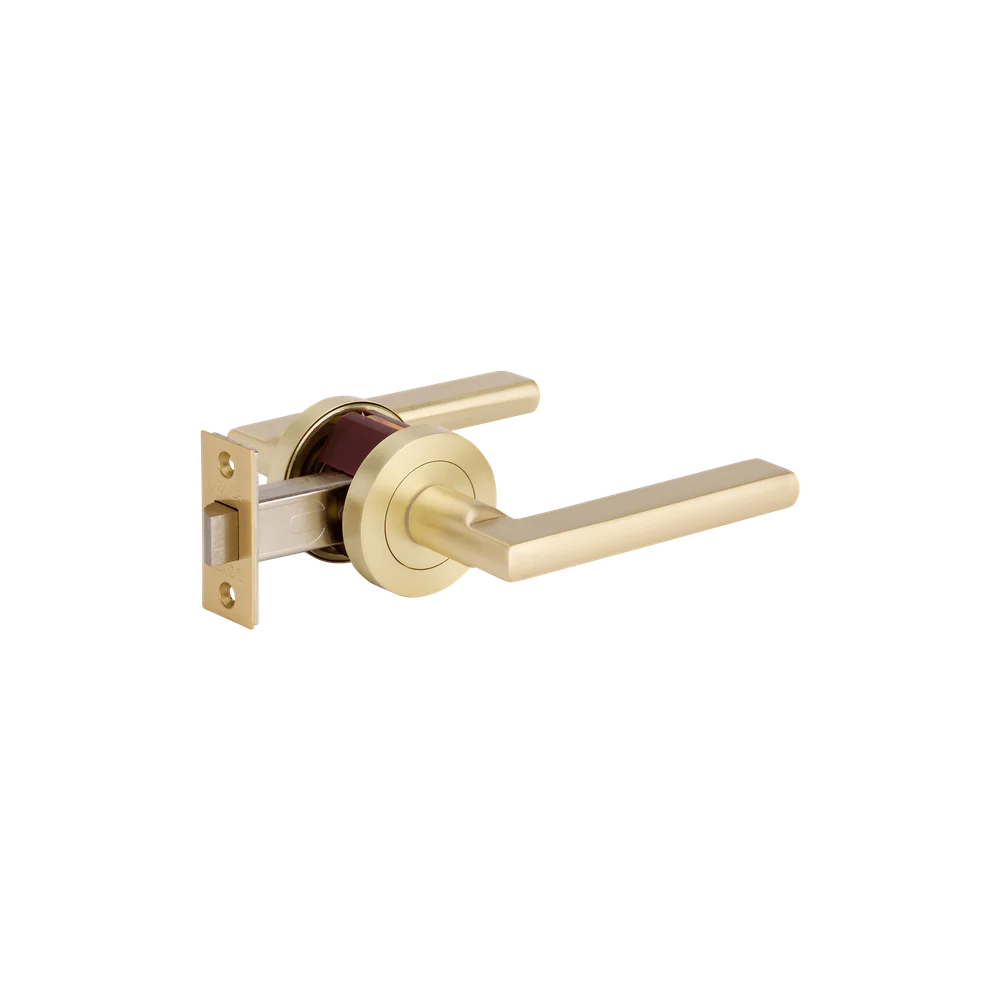 Zanda Epic Passage Lever Set Door Handle Satin Brass - Image 3