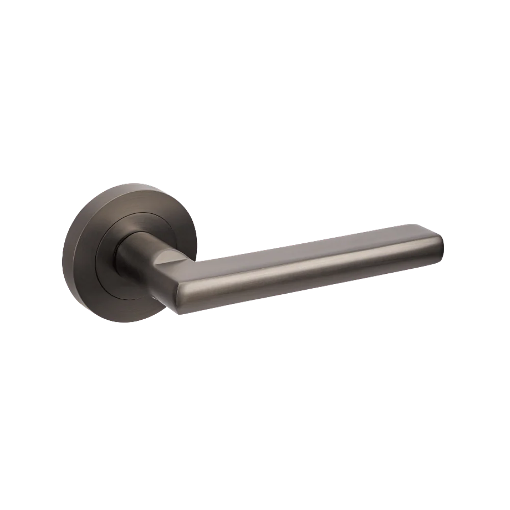 Zanda Epic Privacy Lever Set Door Handle Graphite Nickel