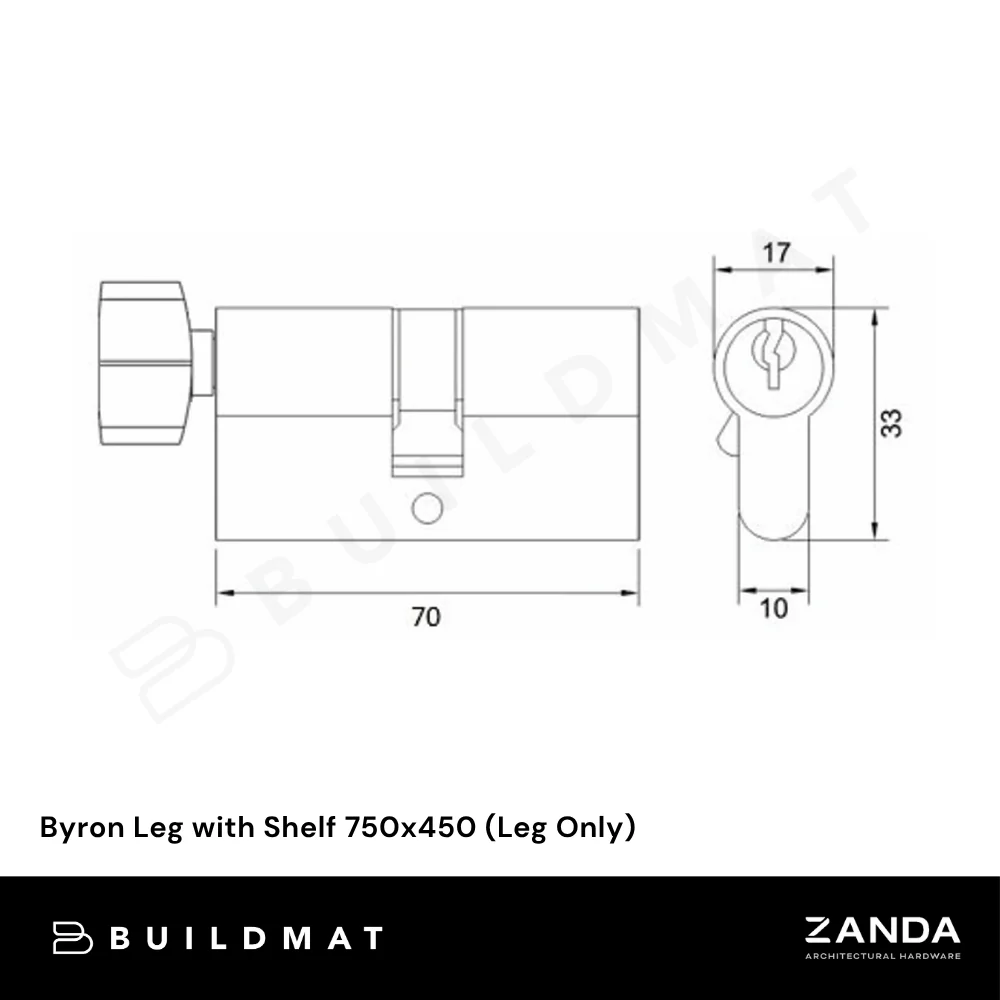 Zanda Euro Profile Cylinders Ember Bronze - Image 4
