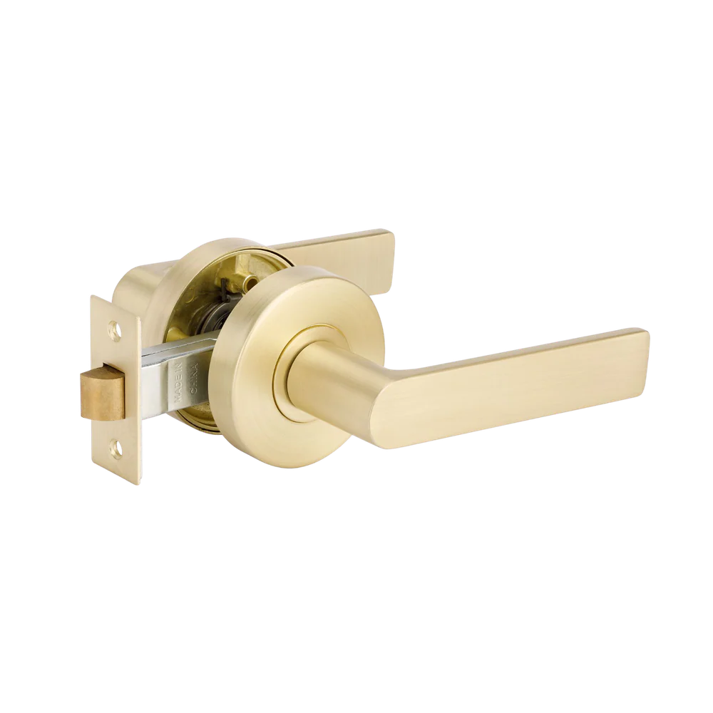 Zanda Kent Integrated Privacy Set Satin Brass - Image 3