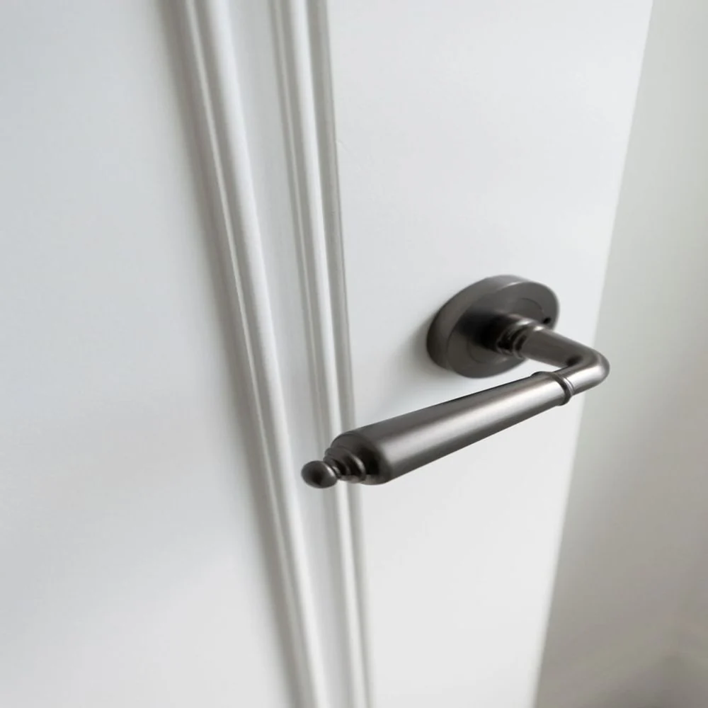 Zanda Oxford Lever Set Door Handle Only Matte Black - Image 5