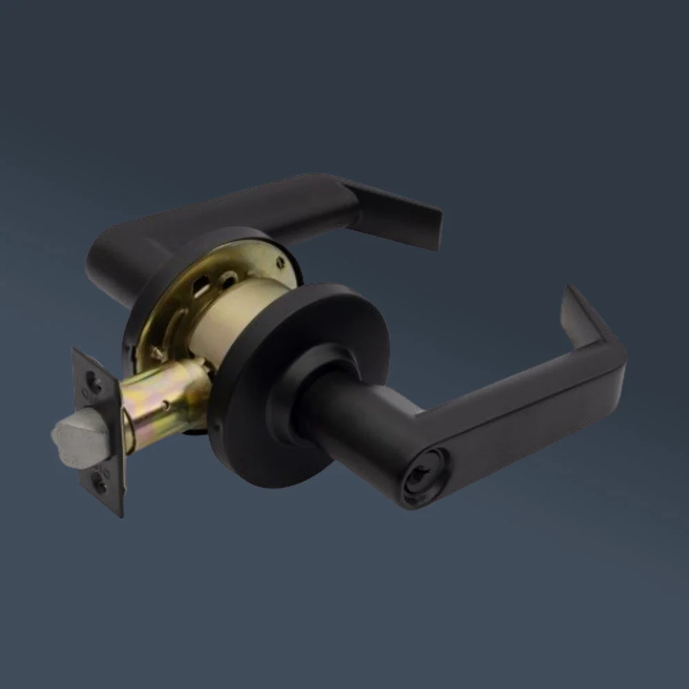 Zanda Phoenix CL Series Commercial Entrance Leversets Matte Black - Image 2