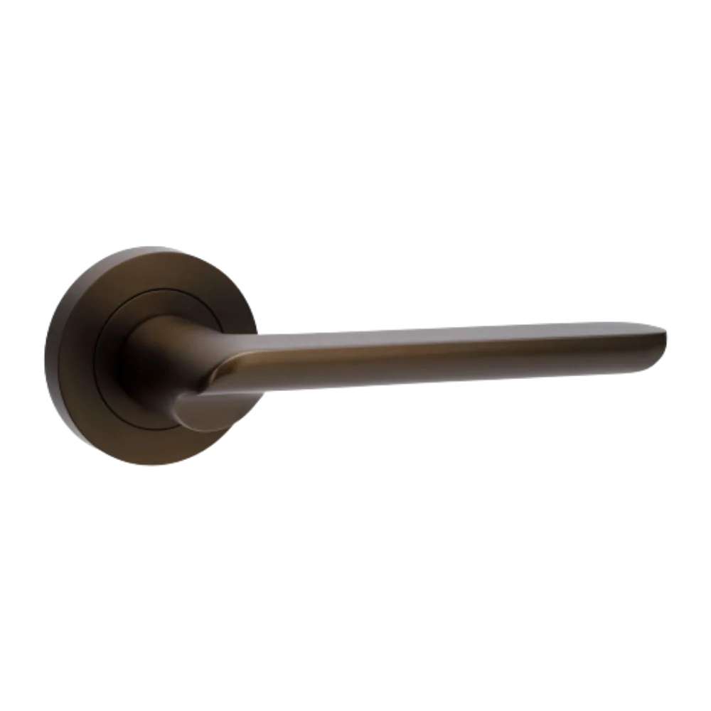 Zanda Regent Dummy Lever Set Door Handle Ember Bronze - Image 2