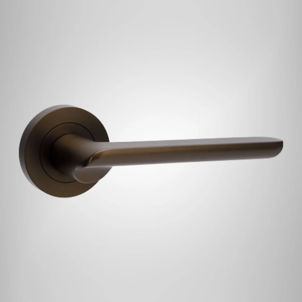 Zanda Regent Dummy Lever Set Door Handle Ember Bronze - Image 3