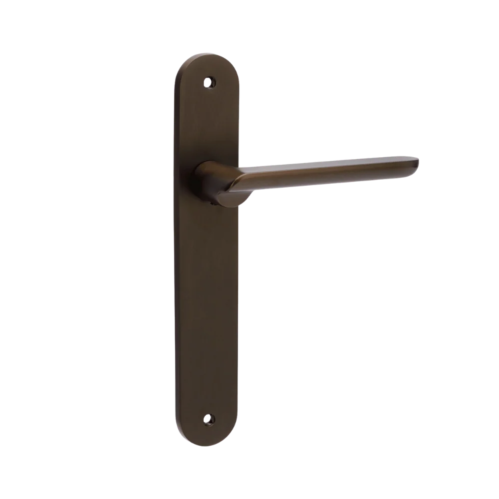 Zanda Regent Longplate Handle Lever Set Ember Bronze