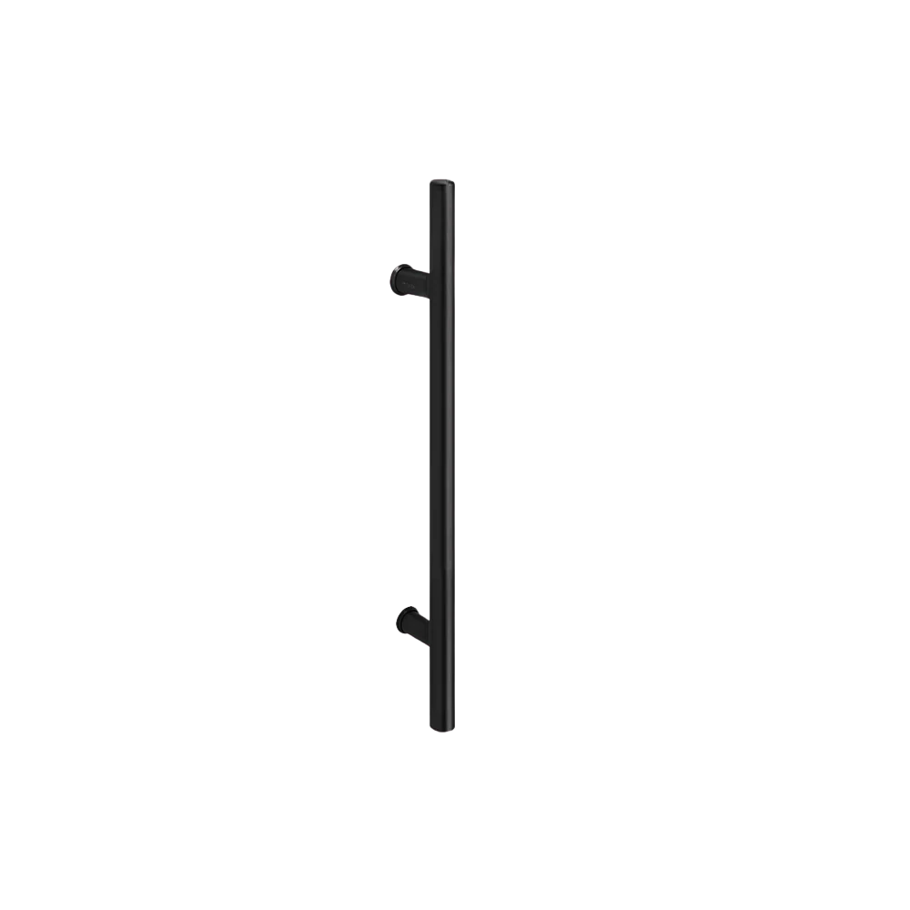 Zanda Round Profile Pull Handle 900mm Matte Black - Image 3
