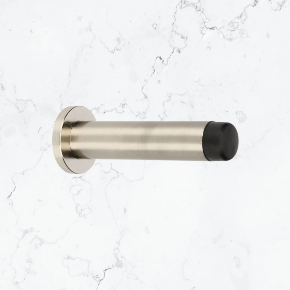 Zanda Skirting Fix Door Stop Brushed Nickel - Image 2