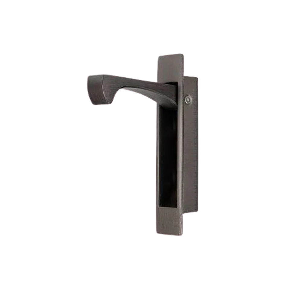 Zanda Sliding Door Edge Pull Graphite Nickel