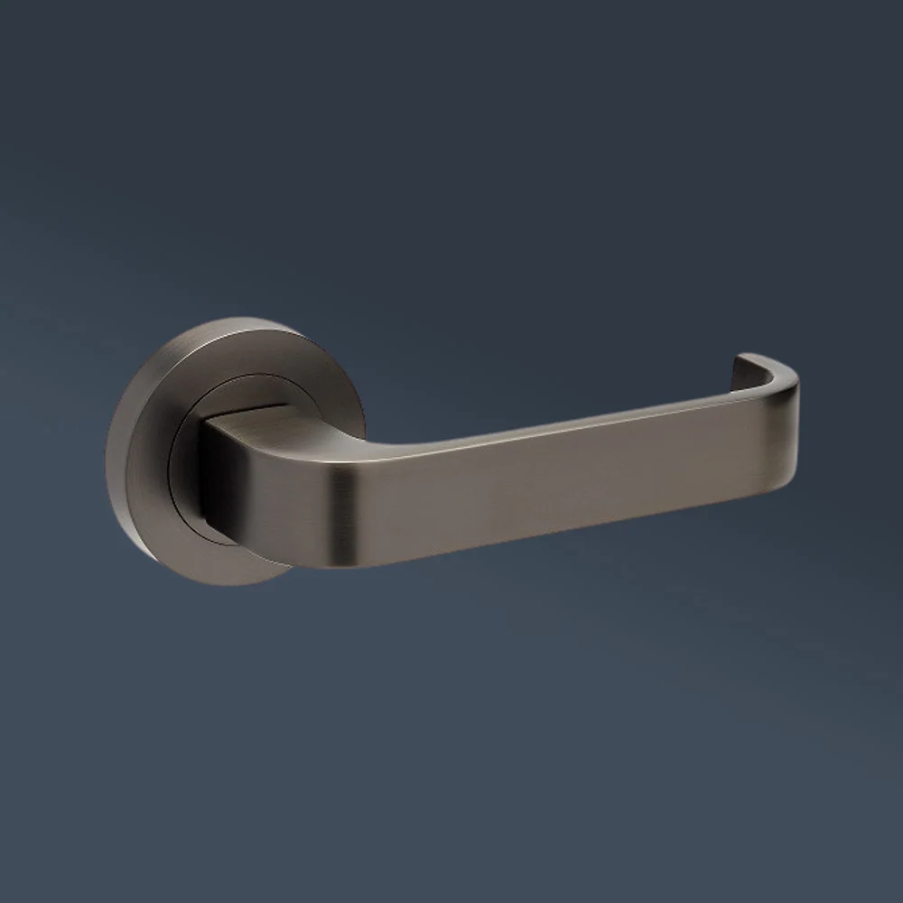Zanda Streamline Dummy Lever Set Door Handle Graphite Nickel - Image 2