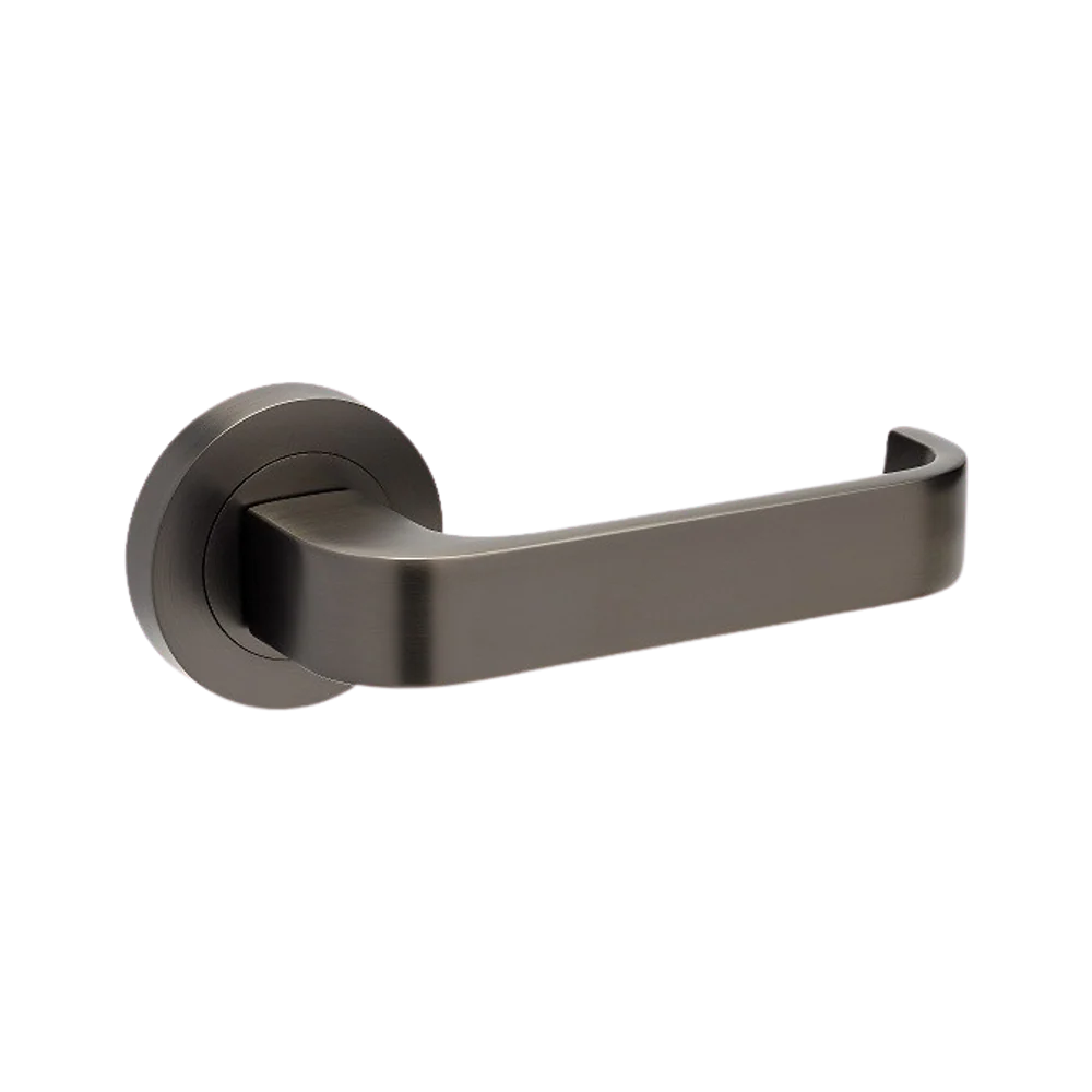 Zanda Streamline Lever Set Door Handle Only Graphite Nickel - Image 3