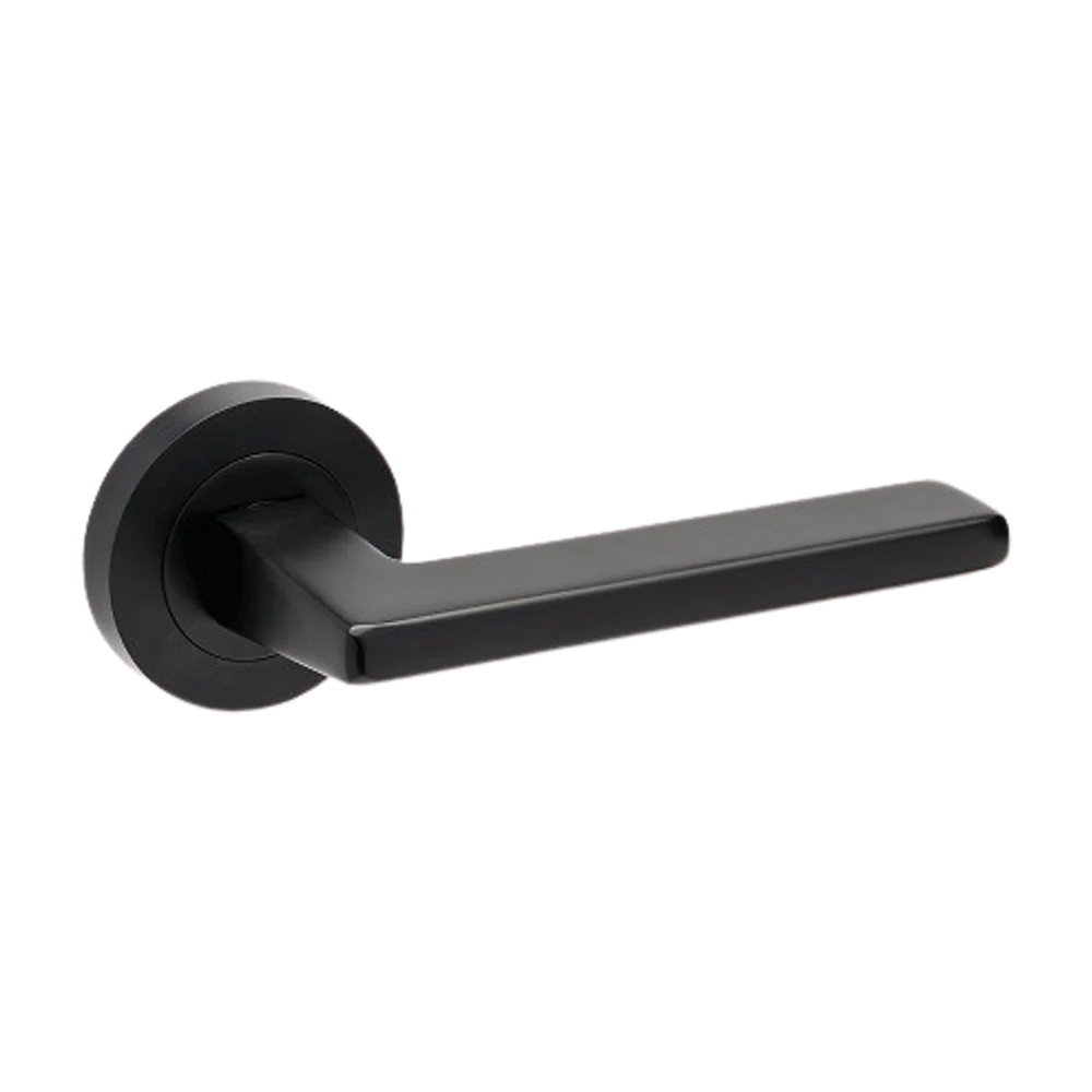 Zanda Vector Dummy Lever Set Door Handle Matte Black - Image 3