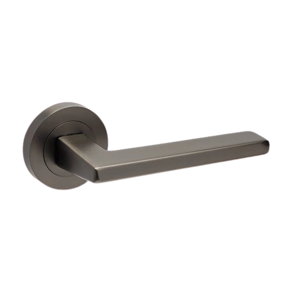 Zanda Vector Lever Set Door Handle Only Graphite Nickel - Image 3