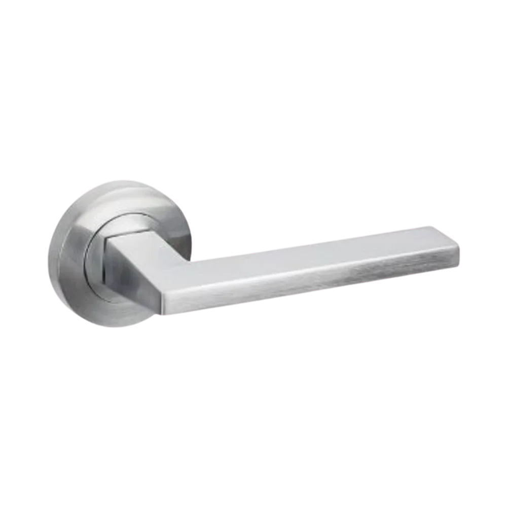 Zanda Vector Lever Set Door Handle Only Satin Chrome - Image 3