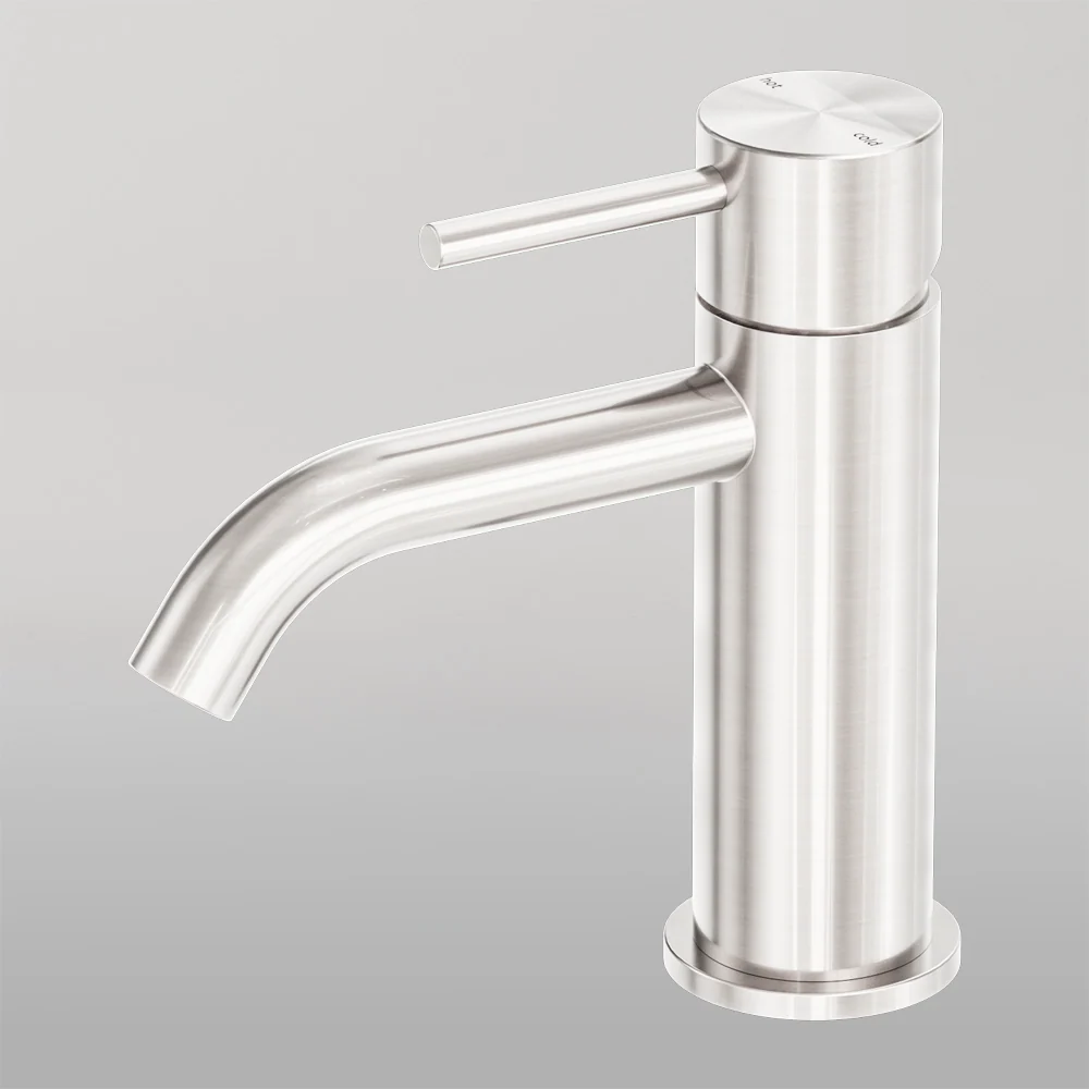 Nero Zen Basin Mixer Brushed Nickel - Image 2