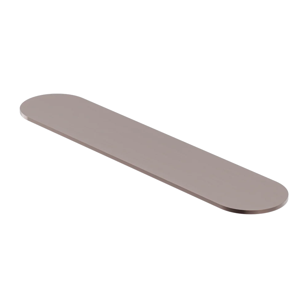 Nero Zen Metal Shower Shelf Brushed Bronze