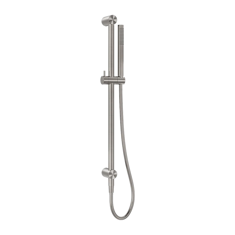 Nero Zen Shower Rail Brushed Nickel - Image 3