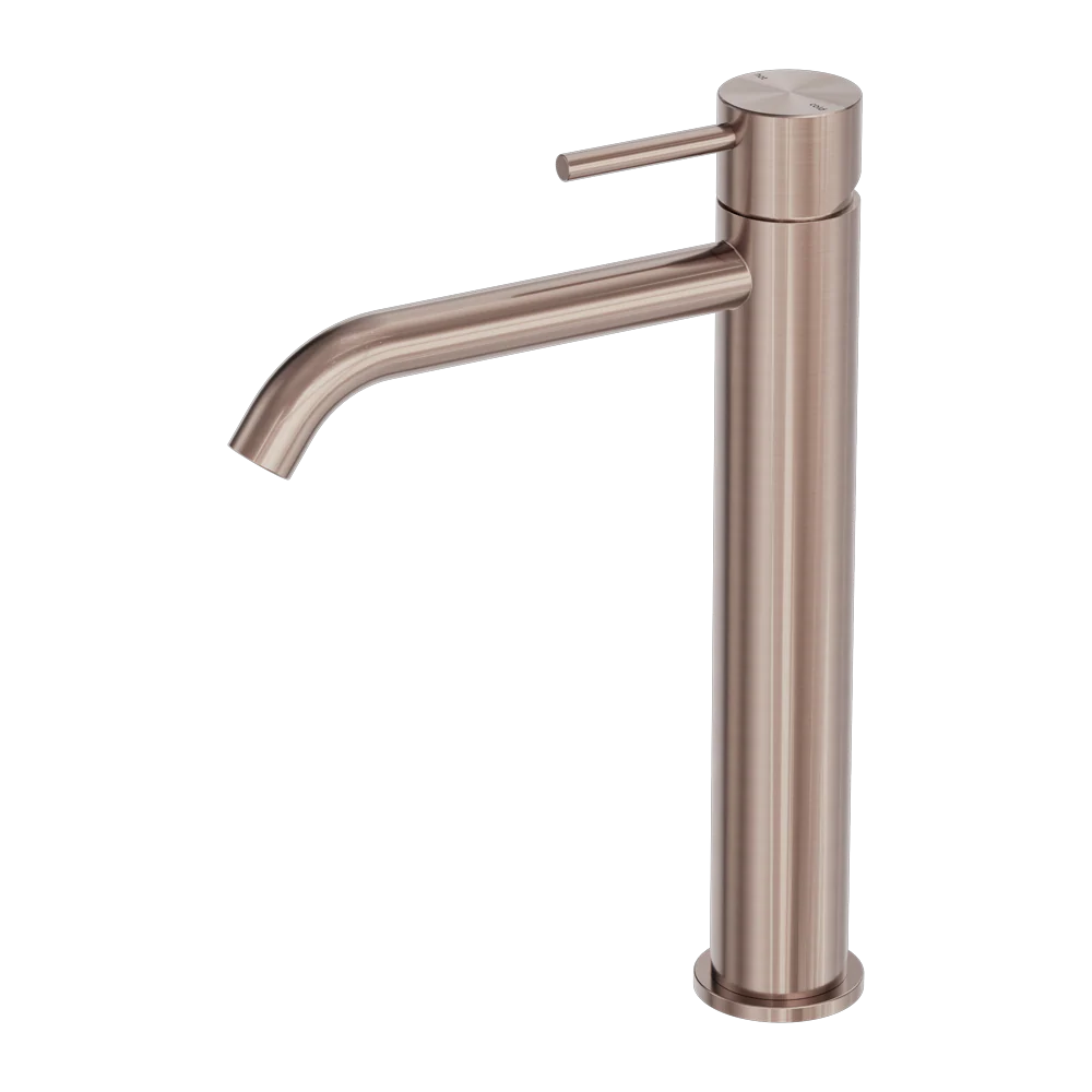 Nero Zen Tall Basin Mixer Brushed Bronze
