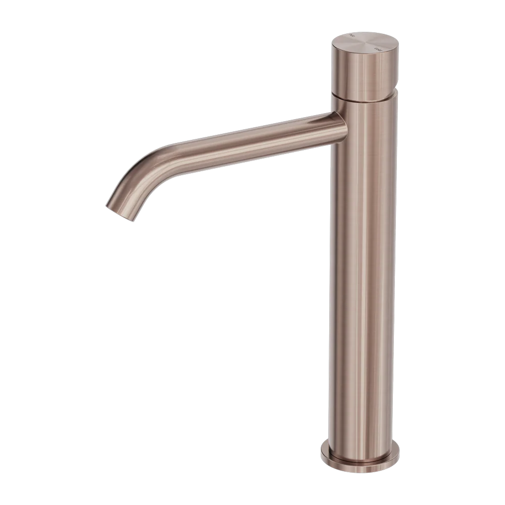 Nero Zen Tall Basin Mixer Handless Brushed Bronze - Image 3