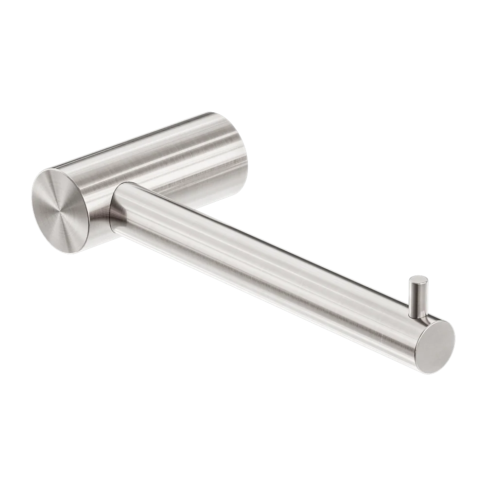 Nero Zen Toilet Roll Holder Brushed Nickel - Image 3