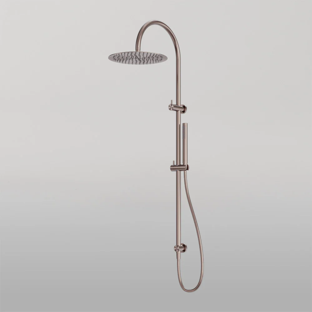 Nero Zen Twin Shower Brushed Bronze - Image 2