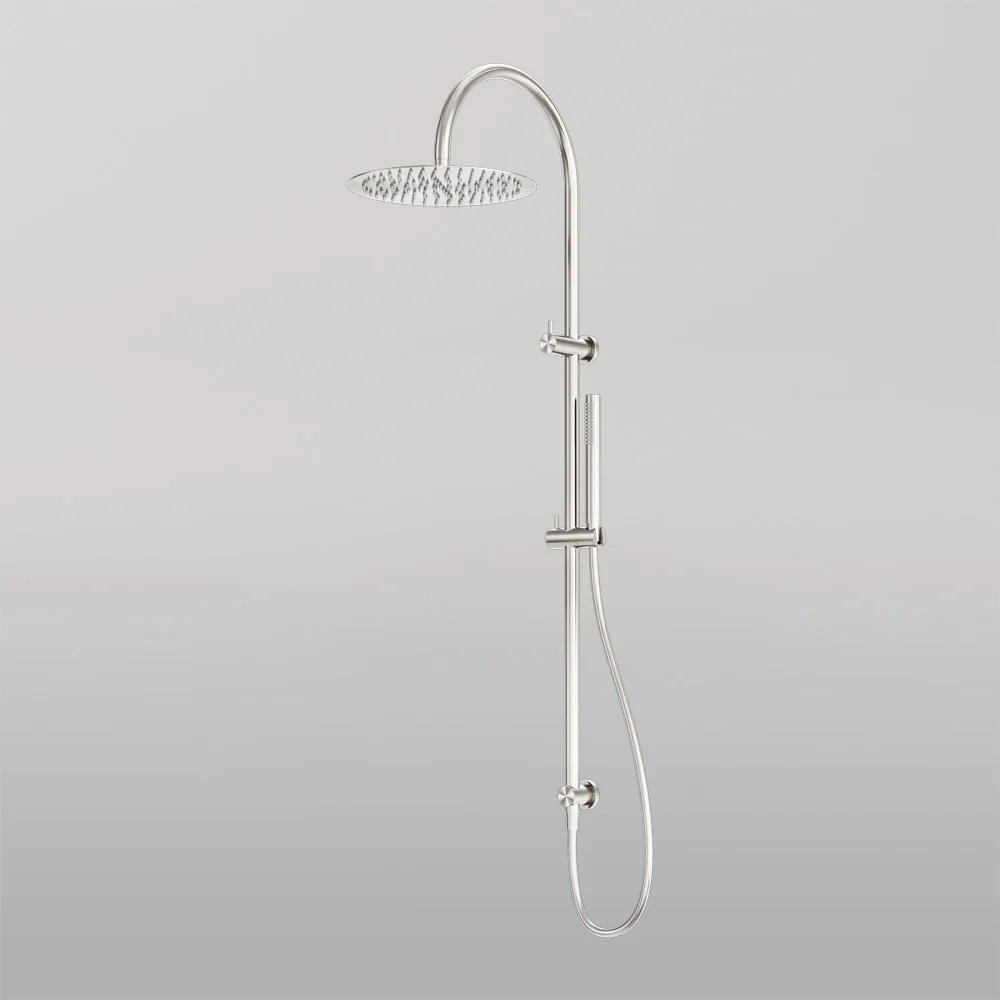 Nero Zen Twin Shower Brushed Nickel - Image 2
